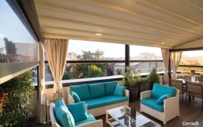 Cierres Verticales Transparentes con Cremallera Lateral: La Solución Práctica y Económica para Pérgolas y Estructuras en Ibiza y Formentera